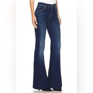 NWT! MOTHER The Doozy Wide Leg Jeans in Uncharted Waters